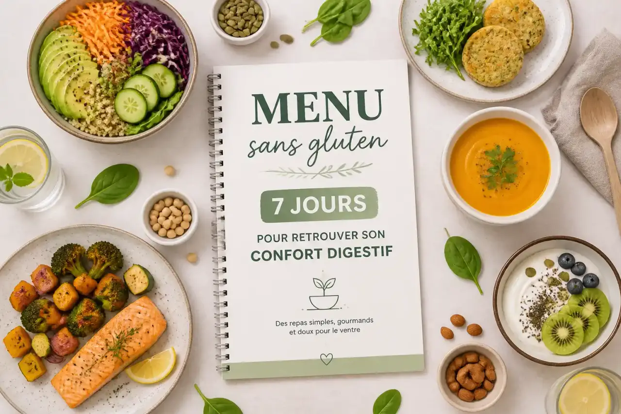 Menu sans gluten : 7 jours pour retrouver son confort digestif