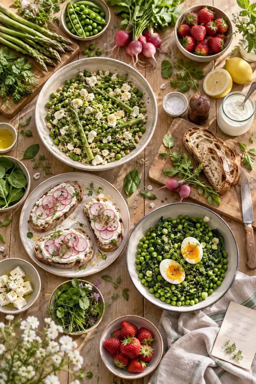 Idées repas de mai : cuisiner frais sans multiplier les courses ni le temps en cuisine