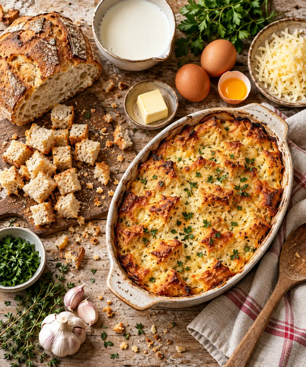 Recettes avec pain rassis : du quignon dur au gratin moelleux