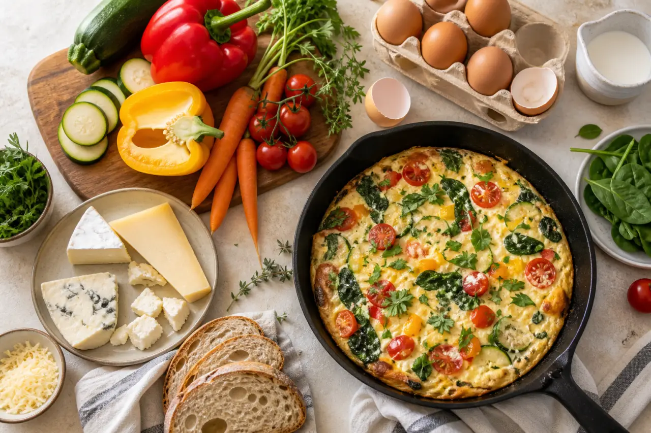 Œufs, fromage ou légumes : quelle recette faire avec les restes du frigo ?